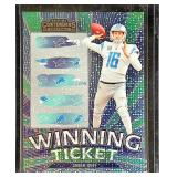 2023 Contenders Winning Ticket Jared Goff