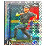 2025 Topps Chrome X-Fractor Brandon Lowe