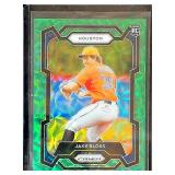 2024 Prizm Green RC Jake Bloss 22/75