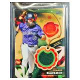 2024 Topps Holiday Relic Charlie Blackmon