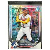 2025 Bowman chrome MoJo Ronald Acuna Jr.