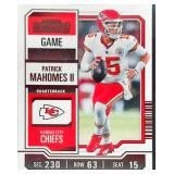 2023 Contenders Game Ticket Patrick Mahomes