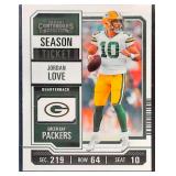 2023 Contenders Season Ticket Jordan Love