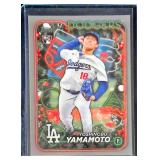 2024 Topps Holiday RC Yoshinobu Yamamoto