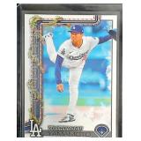 2025 Topps Holiday Yoshinobu Yamamoto