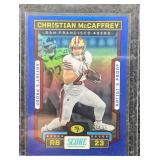 2023 score Artist Proof Christian McCaffrey /35