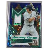 2025 Donruss Jersey Kings Blue ice relic