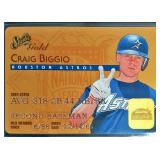 1995 Donruss Studio Gold Craig Biggio 50/50