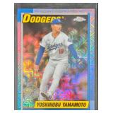 2025 Topps Chrome Mojo Yoshinobu Yamamoto