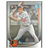 2025 Bowman Chrome RC Coby Mayo