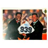 1990 Upper Deck Lou Brock & Rickey Henderson