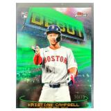 2025 Topps Finest Debut Kristian Campbell 59/75