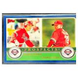 2003 Topps Prospects Chase Utley Gavin Floyd