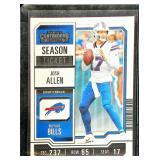 2023 Contenders Season Ticket Josh Allen