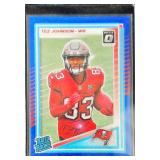 2025 Donruss Optic Rated Rookie Tez Johnson