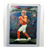 2024 Prizm Fire works Jayden Daniels