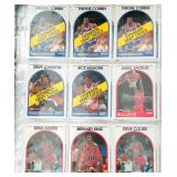 1 Page Basket Ball Cards