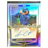 2024 Donruss Signature series Anthony Gutierrez