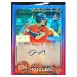 2024 Topps Pro Debut Purple Auto Diego Mosquera...