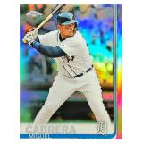 2019 Topps Chrome Miguel Cabrera