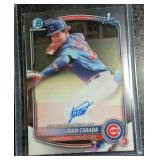 2025 Bowman Chrome Auto Juan Cabada