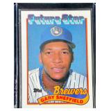 1989 Topps Future Star Gary Sheffield