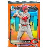 2025 Bowman Chrome Orange Sammy Stafura 14/25