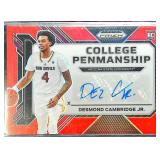 2023 Prizm Draft Picks Auto Desmond Cambridge...