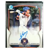 2023 Bowman Chrome Auto Kenni Gomez
