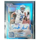 2025 Bowman Chrome U Auto Brendan Lewis 89/150