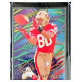 1995 Fleeer Aerial Attack Jerry Rice