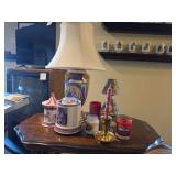 Household Decor - Table Lamp, Candles, Tea Lights, Candle Warmer