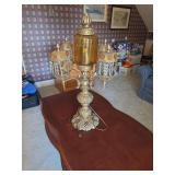 Vintage Hollywood Regency 3-Way Style Ornate Table Lamp - 33'H