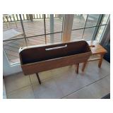 Foot Stool and Magazine Rack