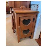 Heart Cabinet - 30”H x 12”D x 17”W