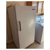 White Westinghouse Upright Deep Freeze - 28”W x 30”D x 60”H