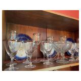 Contents of 1 Shelf - Assorted Glassware & Dishes
