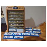 Boker Tree Brand Cutlery Great American Story 12 Knife Set with Counter Top Display Case and Original Boxes