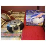 CD Player and Remington Paraffin Nail Spa-CD Player has no Cord