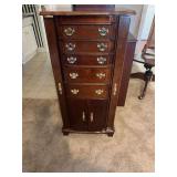 Jewelry Box-39”Hx19”Wx15”D (Loose Hinge on Top)