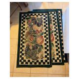 Three Matching Area Rugs