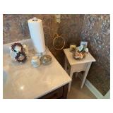 Bathroom Decor and Paul Sawyer Prints-Contents in Vanity NOT Included