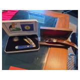 Case Buffalo Knife - Cas XX P172 and Frost Cutlery Kentucky Statehood Knife