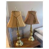 Pair of Table Lamps-27”