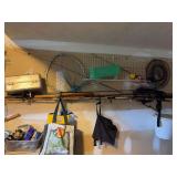 Assorted Fishing Poles and Tackle