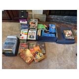 Assorted VHS and DVD