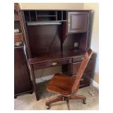 Lighted Desk and Chair-59”Hx48”Wx20”D