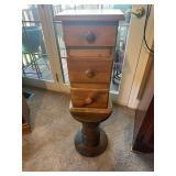 Plant Stand and Mini Cabinet