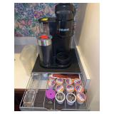 Keurig Coffee Maker and Pod Holder