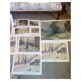 Assorted Paul Sawyer Prints